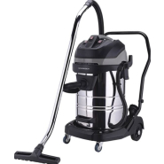 Aspirateur eau et poussière 80L 230V 3600W, cuve inox basculante/3 moteurs/flexible de 5m - 50008