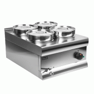 Bain-marie 4 pots silverlink 600 bs4w - PJ953