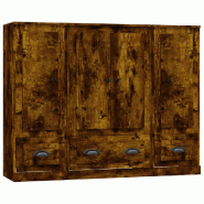 Helloshop26 - Buffet bahut commode armoire meuble de rangement organisateur cuisine salle de séjour salons 3 pcs bois d'ingénierie 02_0037062 - 3000_0