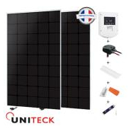 Kit panneau solaire camping-car 300w 12v uniteck