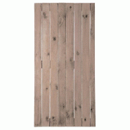 Panneau Alias Héritage L59xH120cm - pin vieilli patiné - par 2 panneaux superposables