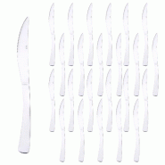 Renberg - Set de 24 couteaux en acier inoxydable - Pisa - argenté inox PK10168