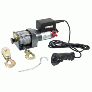 RIBITECH treuil électrique 12v 1134kg à fixer pe12v/2500 - noir 8033866840994