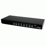 StarTech.Com Commutateur KVM USB DVI 8 ports à montage en rack 1U