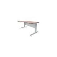 Bureau compact retour gauche mt confort l160xp80/100xh73cm chêne clair   référence : 101476