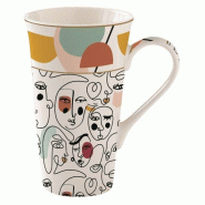 EASY LIFE Coffret Mug géant 60 cl Modernism - Coffee Mania - 035-1152714
