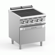 Fourneau professionnel electrique 4 zone de chauffe 2,5 kw sur four... - PPQR77FEV