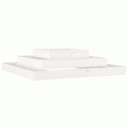 Helloshop26 - Jardinière bac lit surélevé plantes fleurs terrasse jardin 110 x 110 x 27 cm bois massif de pin blanc 02_0037309 - 3000214236254 Helloshop26 - Jardinière bac lit surélevé plantes fleurs terrasse jardin 110 x 110 x 27 cm bois massif de pin blanc 02_0037309 - 3000214236254