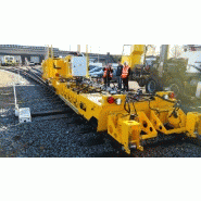 Meuleuse reprofileuse de rail hydraulique