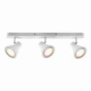 Nordlux Spoterie EIK 3-Spot Métal Blanc, H.15 - IP20 - GU10 / Intérieur - blanc 5701581369887