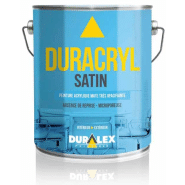 Peinture acrylique duracryl satin dx 61 blanc impérial 15l – DURALEX - 111100207 - 438670