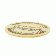 Plateau bois rond "Bosco" Le plateau du fromager Ø30x1cm par 20