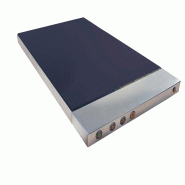SOFRACA Plaque Chauffante Ultra-Plate Vitrocéramique - Bords Droits - 400 X 600 - Réf:30022 - 30022