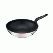 TEFAL poêle wok inox 28cm e3091904 - 3168430316522