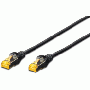 ASSMANN digitus câble patch cat 6a s/ftp, 7 m, noir - noir dk-1644-a-070/bl