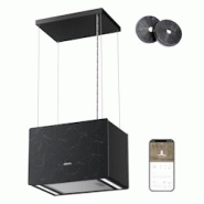 CIARRA Pinnacle Series A+++ 700 m³/h Hotte aspirante en béton cendré Hotte aspirante suspendue WiFi App Touch VM4850G - inox CBCG4850 CIARRA Pinnacle Series A+++ 700 m³/h Hotte aspirante en béton cendré Hotte aspirante suspendue WiFi App Touch VM4850G - inox CBCG4850