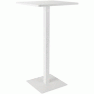 CLP Table Haute Sharon Blanc / Blanc - blanc Bois manufacturé 325096