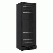 Congélateur 1 porte en verre noir 382l l640 négative 7464.0064 COMBISTEEL