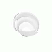 Fabas Luce Applique Murale Led Intégrée Sunrise 29 W 3240 Lm 3000 K Blanc - Structure En Aluminium Moulé Sous Pression Ip20 Design Moderne Et Élé