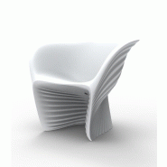 Fauteuil lounge in & out Biophilia - ice