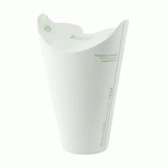 FHC ecolupack FHC - 500Pcs - Pot Nolida blanc en carton à fermeture intégrée Ø 11,6cm H126mm 500ml - FHC210LIDFRC16 FHC ecolupack FHC - 500Pcs - Pot Nolida blanc en carton à fermeture intégrée Ø 11,6cm H126mm 500ml - FHC210LIDFRC16