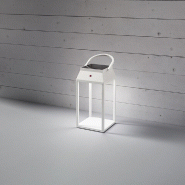 Lampe Solaire Et Rechargeable Intérieur/Extérieur Lanterna Par Perenz Blanc Mat - blanc 8023559514646 Lampe Solaire Et Rechargeable Intérieur/Extérieur Lanterna Par Perenz Blanc Mat - blanc 8023559514646
