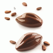 Moule en silicone Silikomart Cacao 120 102x57 h 42 mm blanc - blanc silicone 36.252.87.0065