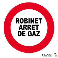 Panneaux rigides ronds 80 mm prévention incendie - PNRPSC-NV02/RBAG_0