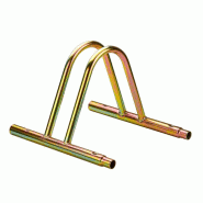 Parking 1 vélo support vélo modulable et emboîtable roues larg 50 mm Parking 1 vélo support vélo modulable et emboîtable roues larg 50 mm