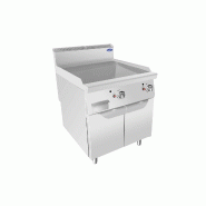Plancha gaz P700 sur placard 2 brûleurs L.800mm AT7G8G-F-A Atosa