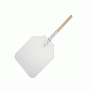 Romux® Pelle à Pizza Courte 20 cm en aluminium avec manche en bois | Pelles à pizza professionnelles pour bars et restaurants - 8436604199062 Romux® Pelle à Pizza Courte 20 cm en aluminium avec manche en bois | Pelles à pizza professionnelles pour bars et restaurants - 8436604199062