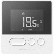 Thermostat connecté Pure avec récepteur - - Chauffage connecté | Economies d'énergie HOME PILOT - 3666749755099 Thermostat connecté Pure avec récepteur - - Chauffage connecté | Economies d'énergie HOME PILOT - 3666749755099