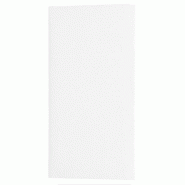 Thouy Serviette soft aspect tissu blanc pliage kangourou 40x40 - par 700 - blanc 3701114815685