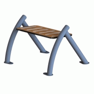 Banc public en bois buton industries bai 171 cav Banc public en bois buton industries bai 171 cav