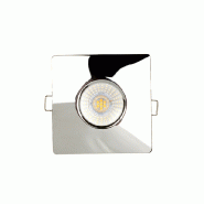 Collerette Chrome carrée magnétique pour ONE TELES ANDRO - SB003PC - SOLUM Collerette Chrome carrée magnétique pour ONE TELES ANDRO - SB003PC - SOLUM