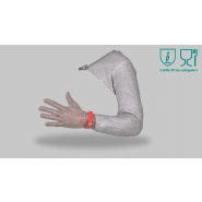Gants épaule cotte de maille inox agro-alimentaire GCM fabriqués en France - GCMSGINX-MN07/GME_0