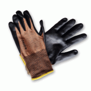 Gants anti-coupure marron - 10