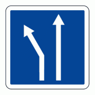 Panneau C24b (ex1) - Indication particulière de circulation