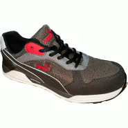 PUMA SAFETY Chaussures de sécurité basses FRONTSIDE LOW S1P ESD HRO SRC -  marron/lierre 41 - 41 marron multi-matériau 4051428110105