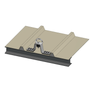 Ancrage bac - dispositif de protection contre les chutes de hauteur - norme EN795 classe A - fixation par 12 vis autoperçeuses_1