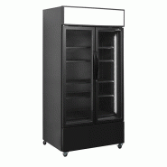 Armoire à boissons 460 Litres sur roulettes Full Black PREMIUM - GOLDINOX - inox 3701770829330 Armoire à boissons 460 Litres sur roulettes Full Black PREMIUM - GOLDINOX - inox 3701770829330