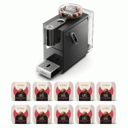 CAFÉ ROYAL Machine à Café CoffeeB COSMOS + 90 Boules de Café CoffeeB Espresso Supremo - 100% Compostables - noir PAC0000298BIZ