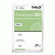 Détergent désodorisant FRESHYSOL 2D - Dosette 20ml x 250 Pin - Daily K - 3700008344584