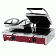 Diamond - Grill Panini DOUBLE vitrocéramique - réf. LGV62/F-N - AKS-LGV62/F-N