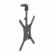 Equip 650375 Equip support de plafond 23"-55"/1TFT 20kg fixe noir retail - noir 650375