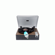 Evidence Acoustics Platine Vinyle Tourne-disque Vinyle EA WOOD Haut-parleurs intégrés 40W PMPO - 33, 45 et 78 tours - Bluetooth, DIAMS LED - 3666638
