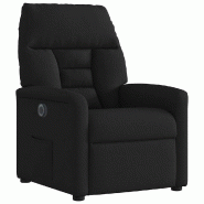 Fauteuil inclinable électrique Noir Tissu Modèle Fermelis - 8721102959967