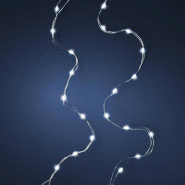 Guirlande Durawise 100 micro LED blanc froid 4,95m