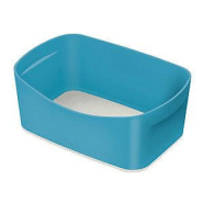 Leitz MyBox Cosy Bac de rangement en ABS - Bleu Leitz MyBox Cosy Bac de rangement en ABS - Bleu