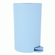 MSV - Poubelle à pédale Osaki 3 L de couleur bleu clair 14,5x15,5x27cm - bleu plastique polypropylène 141774